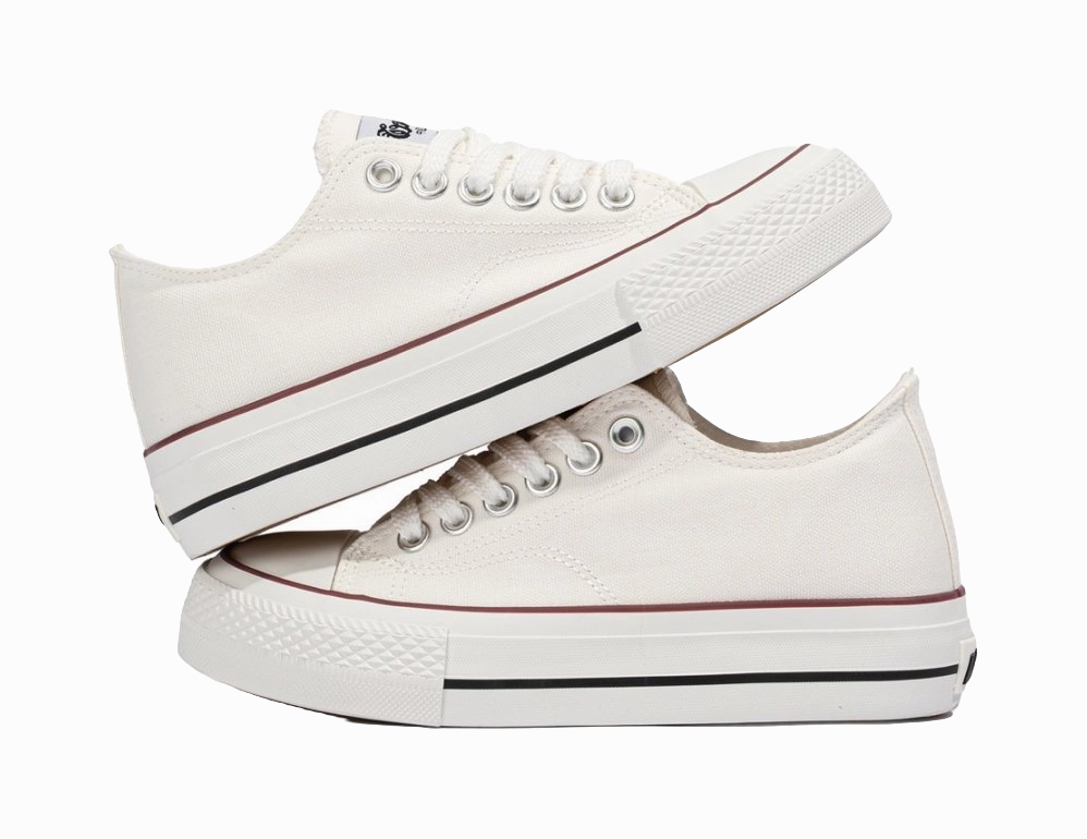 Nashoba Casual Work Shoe Warrior Abrasion Resistant, Breathable, Lightweight Low top Canvas Shoes Women's White