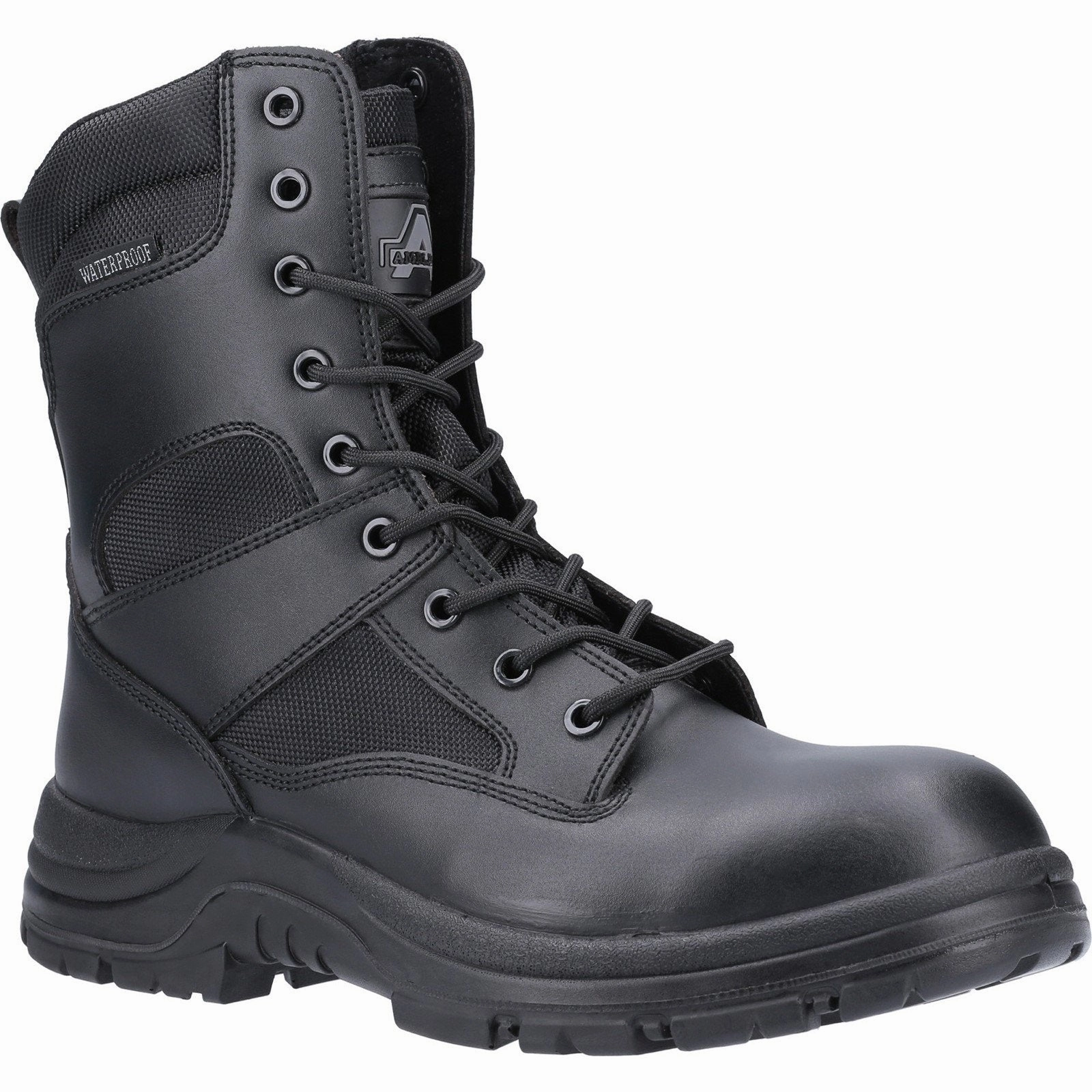 Amblers Combat Hi-Leg Waterproof Safety Boot | Metal-Free Celebrity Combat Boots