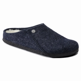 Zermatt Shearling : Dark Blue Women Clogs