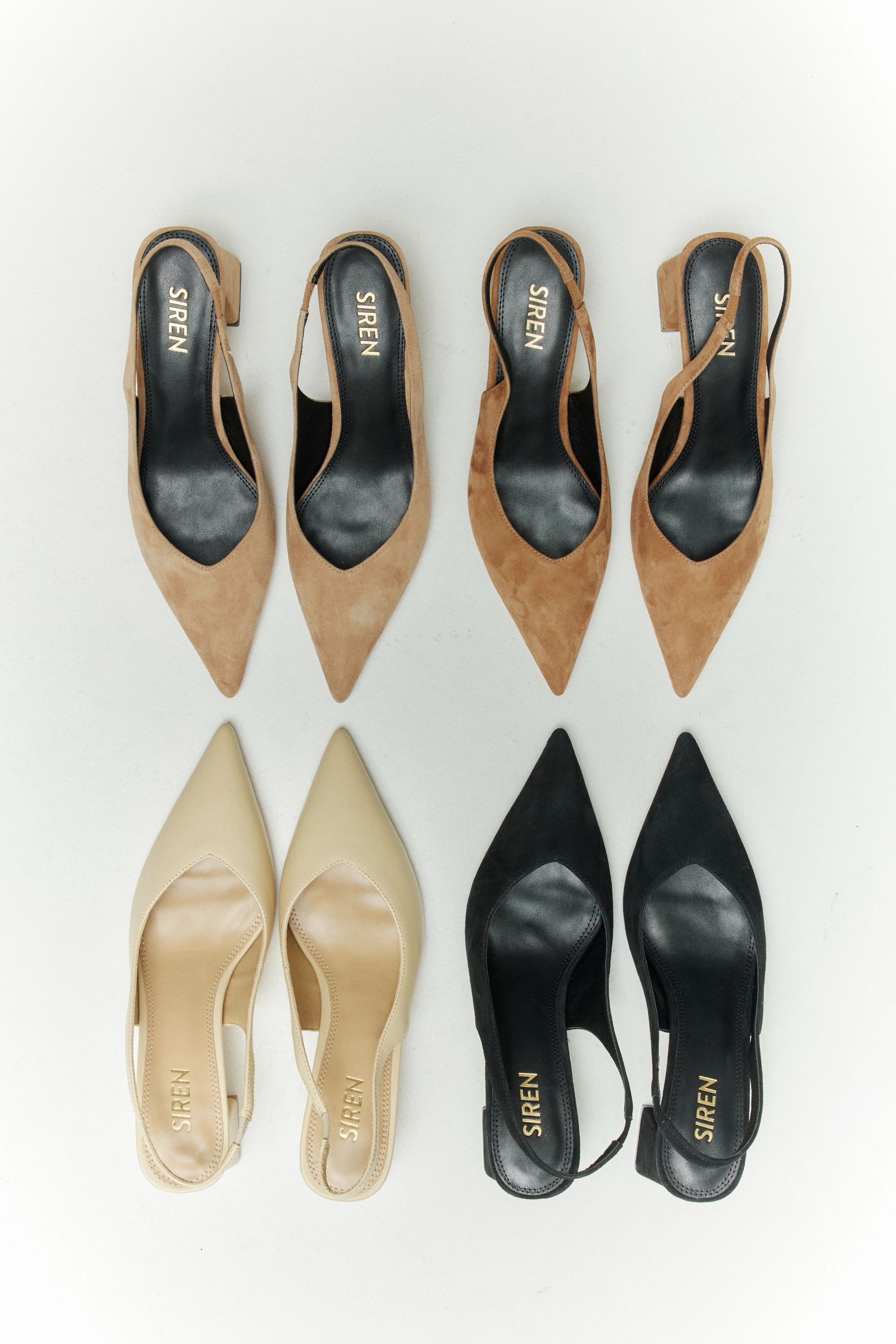 Yankee Slingback Block Heel - Tobacco Brown Suede Heel Platform Boots Knee High