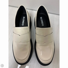 Shoes Heels Platform By Blondo In White, Size: 8.5 High Heel Captions