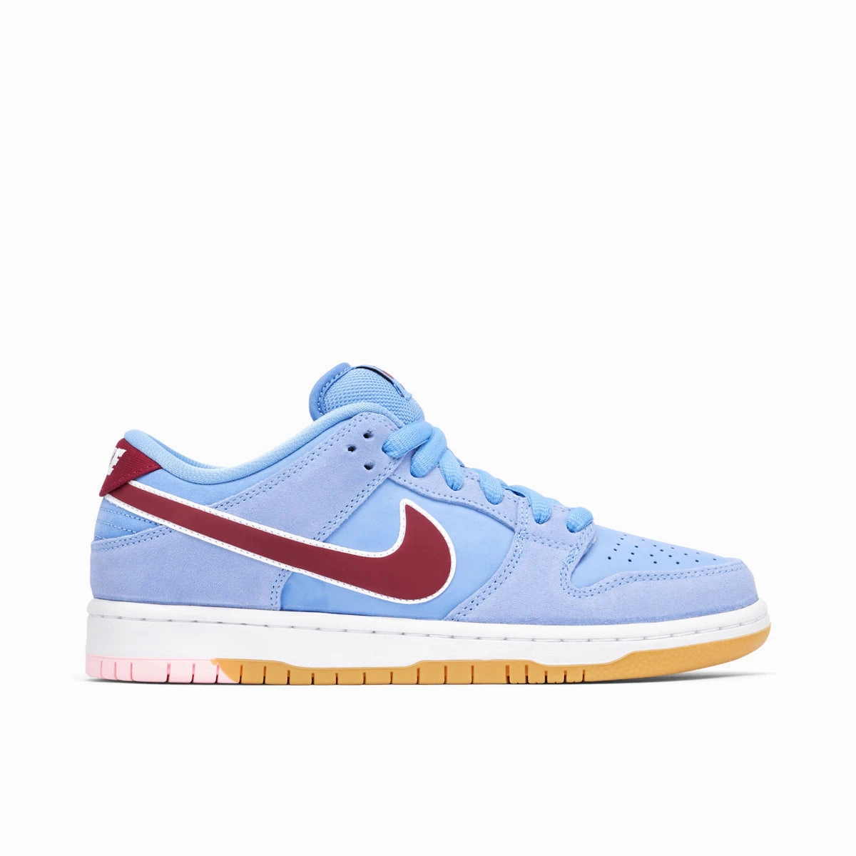 Nike SB Dunk Low Valour Blue Team Maroon Nike Shoes With Waves