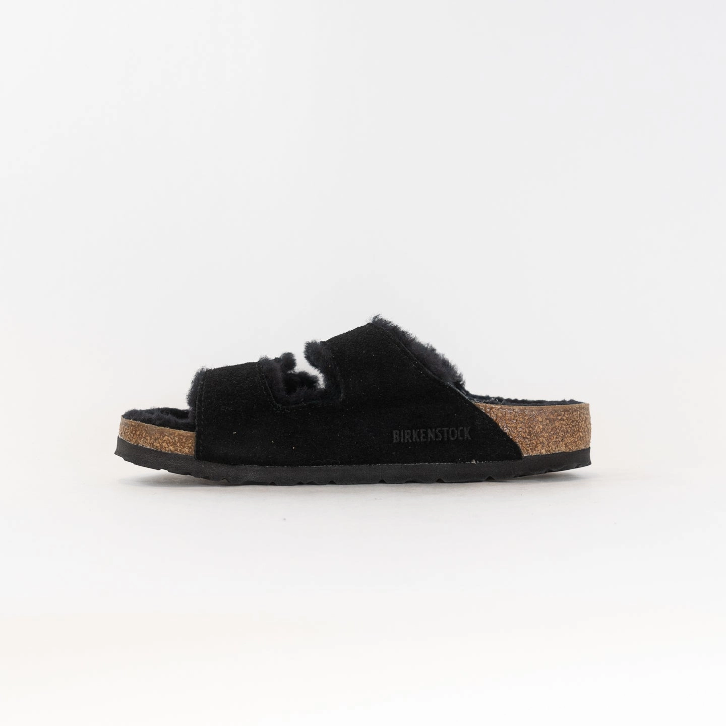 Birkenstock Soft Footbed Birkenstock Arizona Shearling (Unisex) - Black