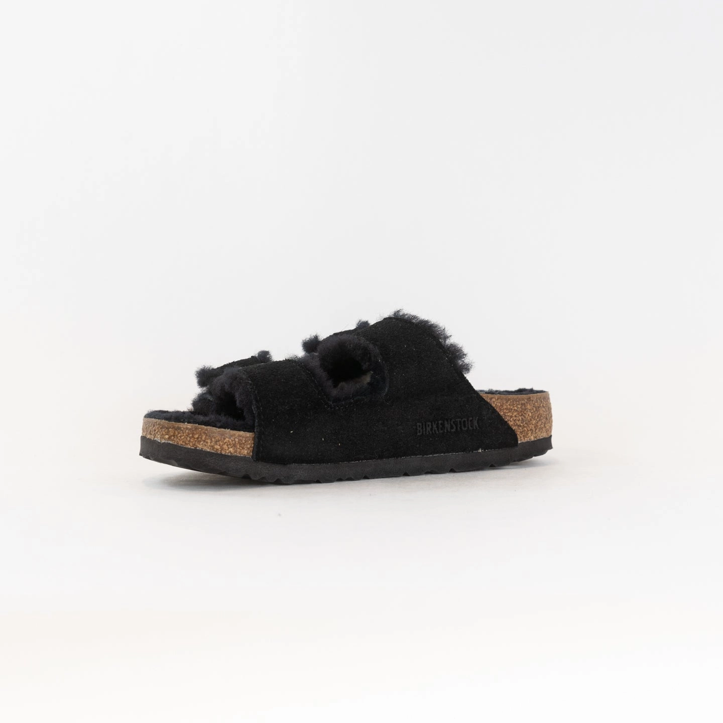 Cork Repair Birkenstock Arizona Shearling (Unisex) - Black