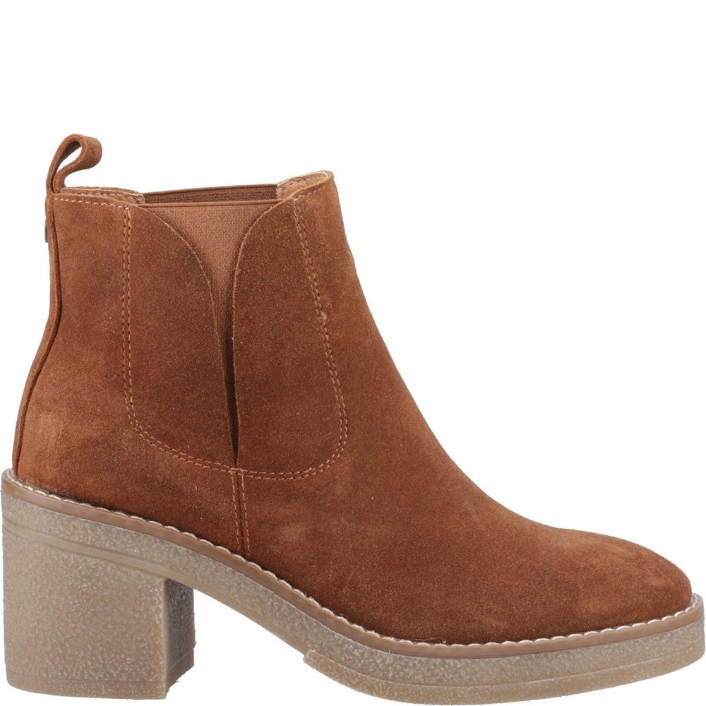 Tan Felicia Chelsea Boots Acu Combat Boots