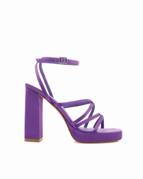 TAVOLO - GRAPE SATIN Money High Heels