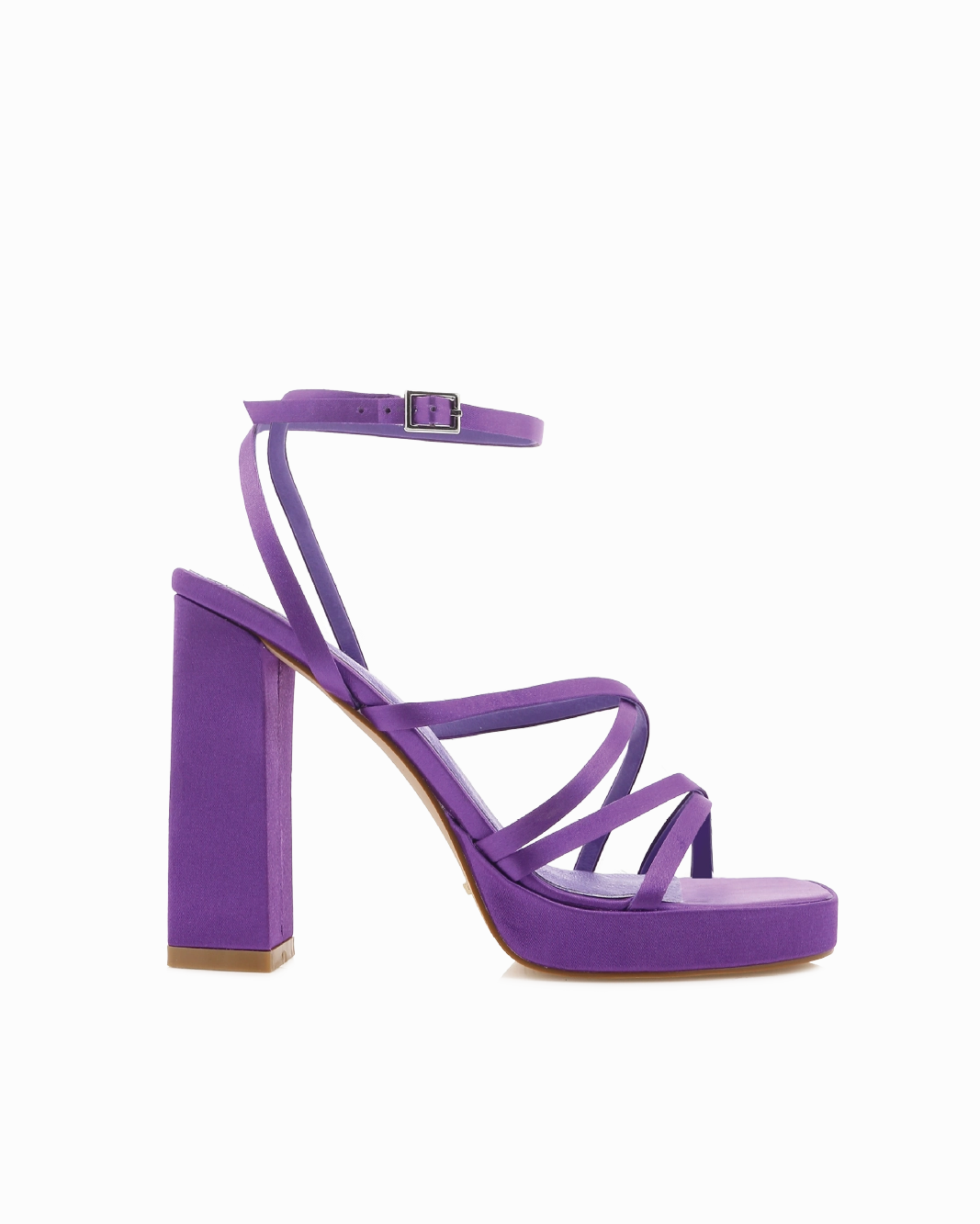 TAVOLO - GRAPE SATIN Worship High Heels