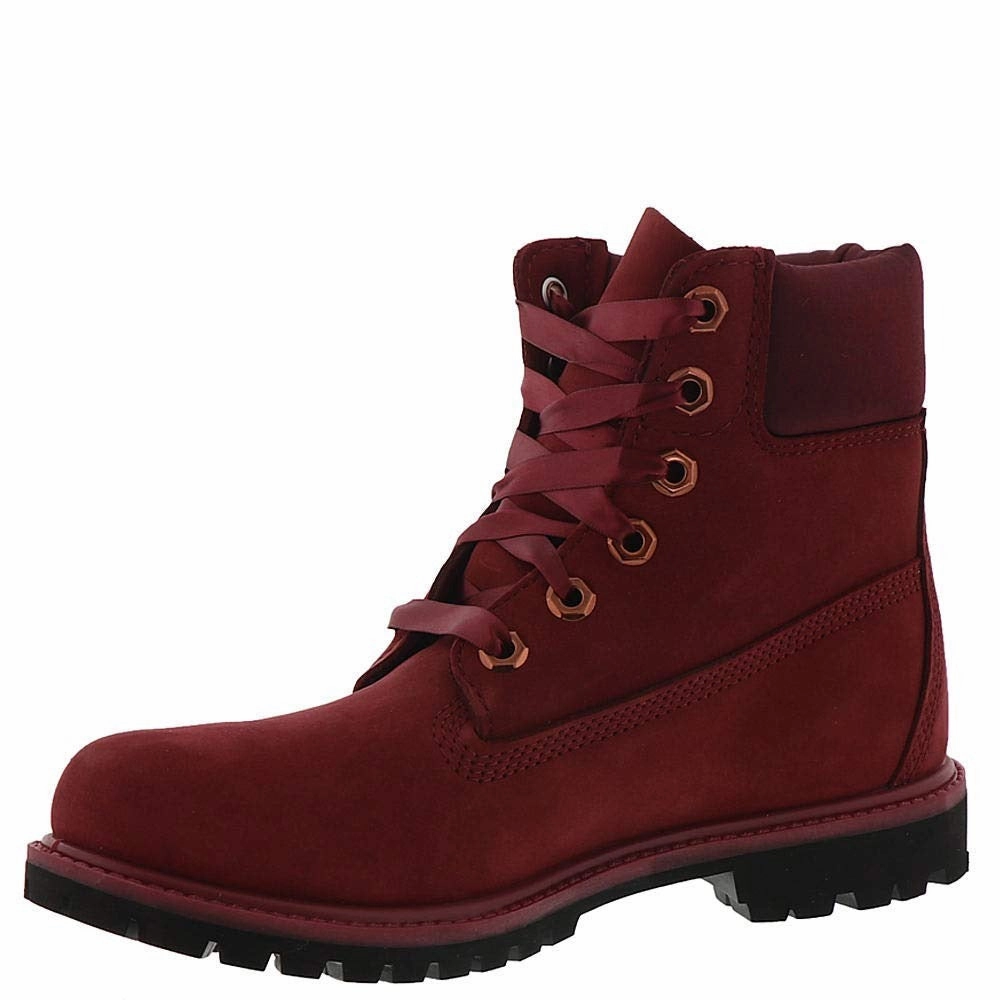 Timberland Women's 6in Premium Boot John Addison Lace-up Combat Boot