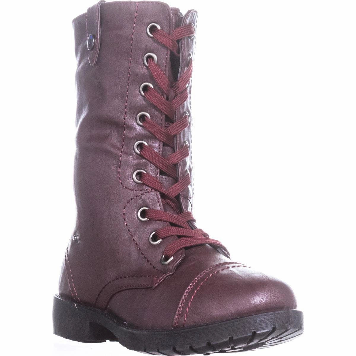 Wanted Colorado Combat Boot with Fold-Over Knit Detail Twi