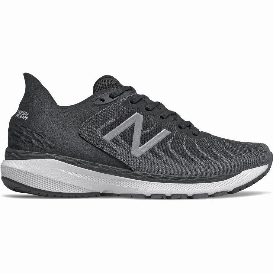 New Balance 574 Boys Men's New Balance Fresh Foam 860 v11, Black/White/Phantom, 9 D Medium