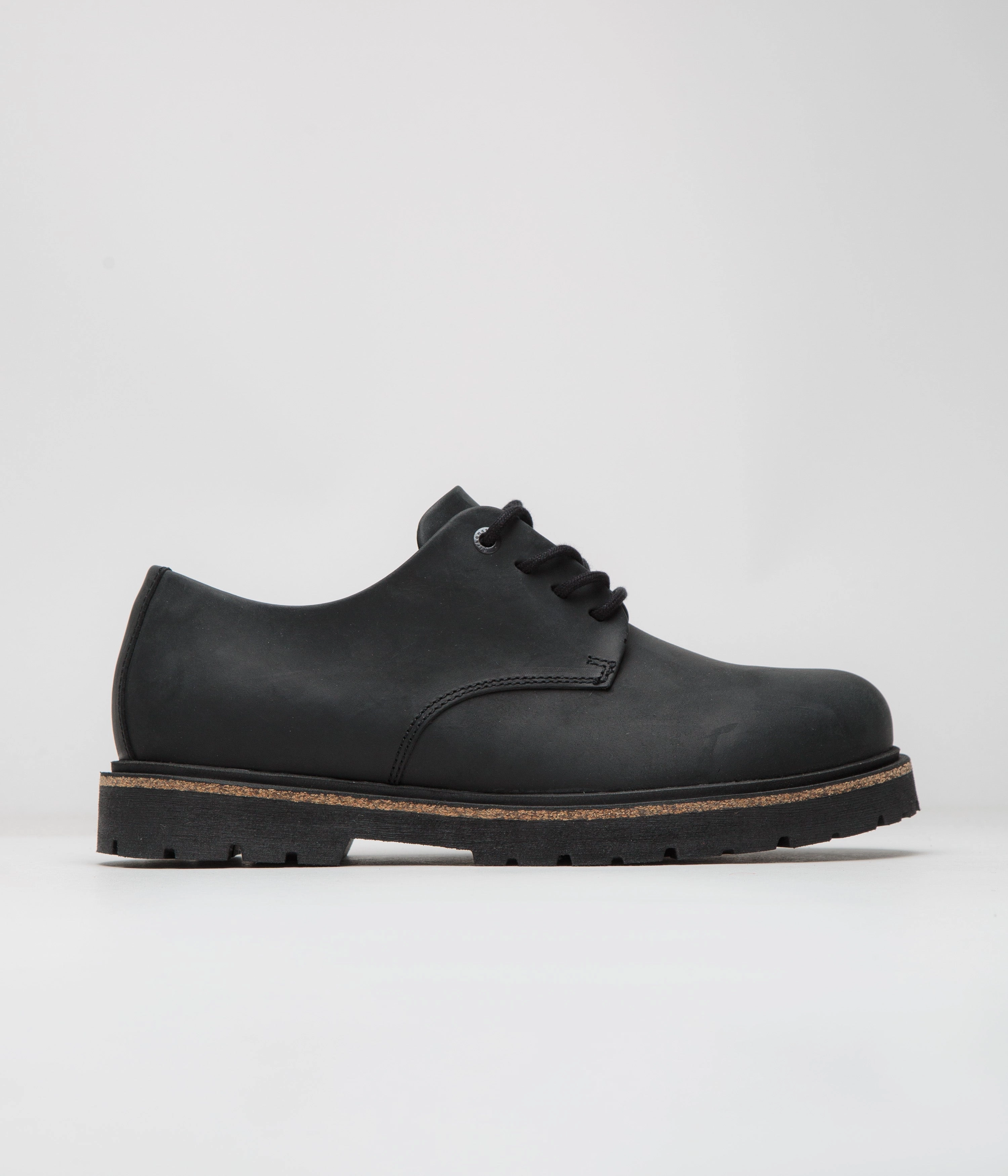 Birkenstock Highwood Lace Low Shoes - Black Arizona Birkenstock Sale