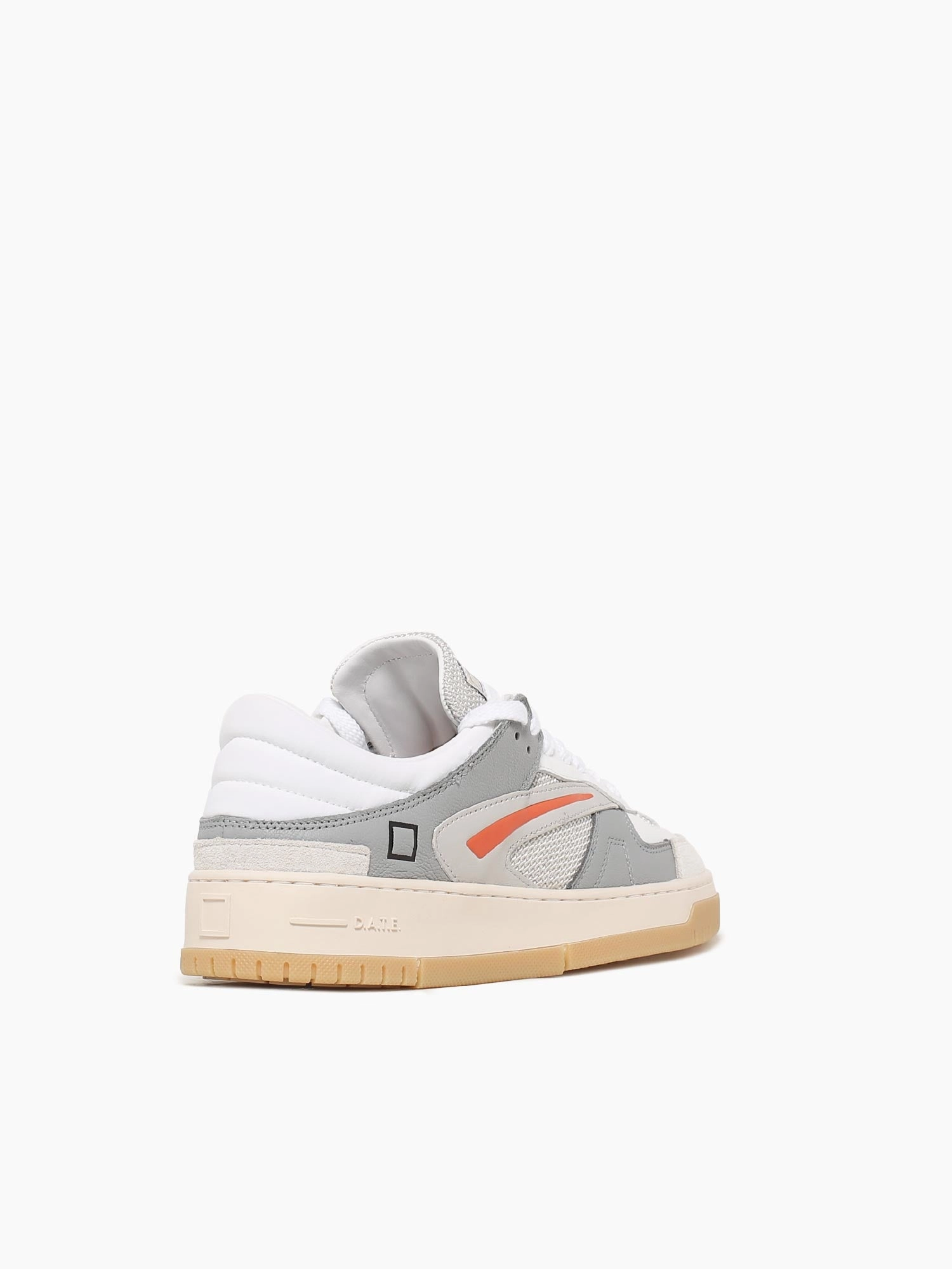 Flat Shoes Gym Torneo White Red leather