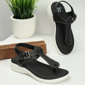 Sandals Beach Photos Women Lightweight Ankle Strap Sandals