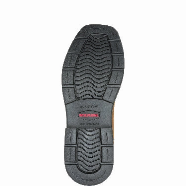 Slip Resistant Waterproof Work Boots Men's Rancher Flag Steel-Toe Wellington Work Boot