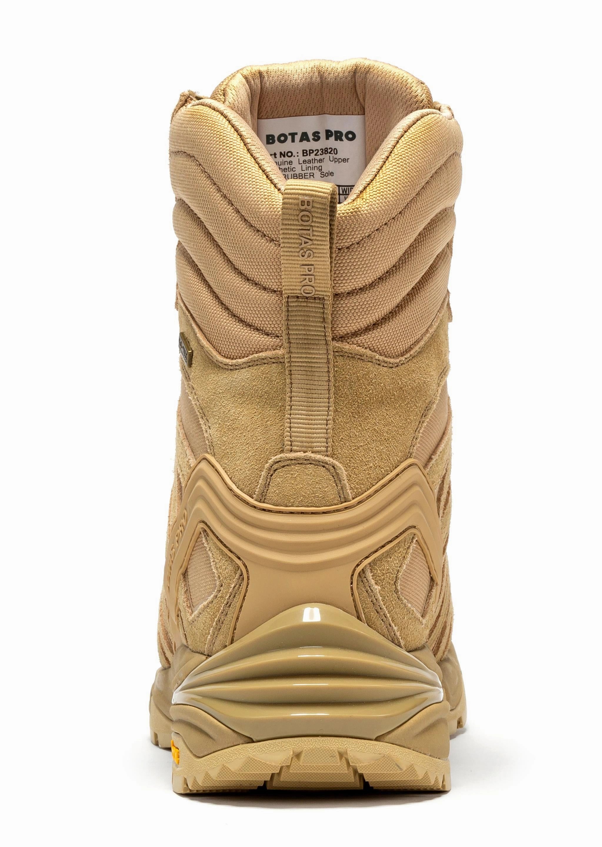 Botas Pro Sand 8 Inch Waterproof Tactical Boots with VIBRAM Traction Lug Outsole  BP22820 Asolo Wide Hiking Boots