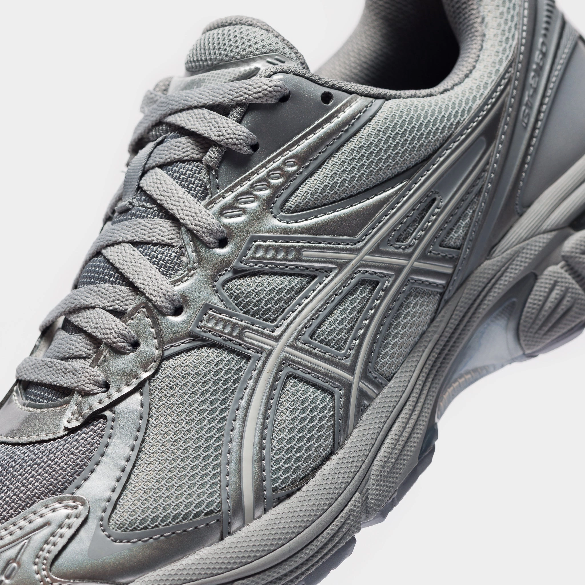 Asics Dan Gable Ultimate 4 Wrestling Shoes GT-2160 Sneaker in Gravel/Pure Silver