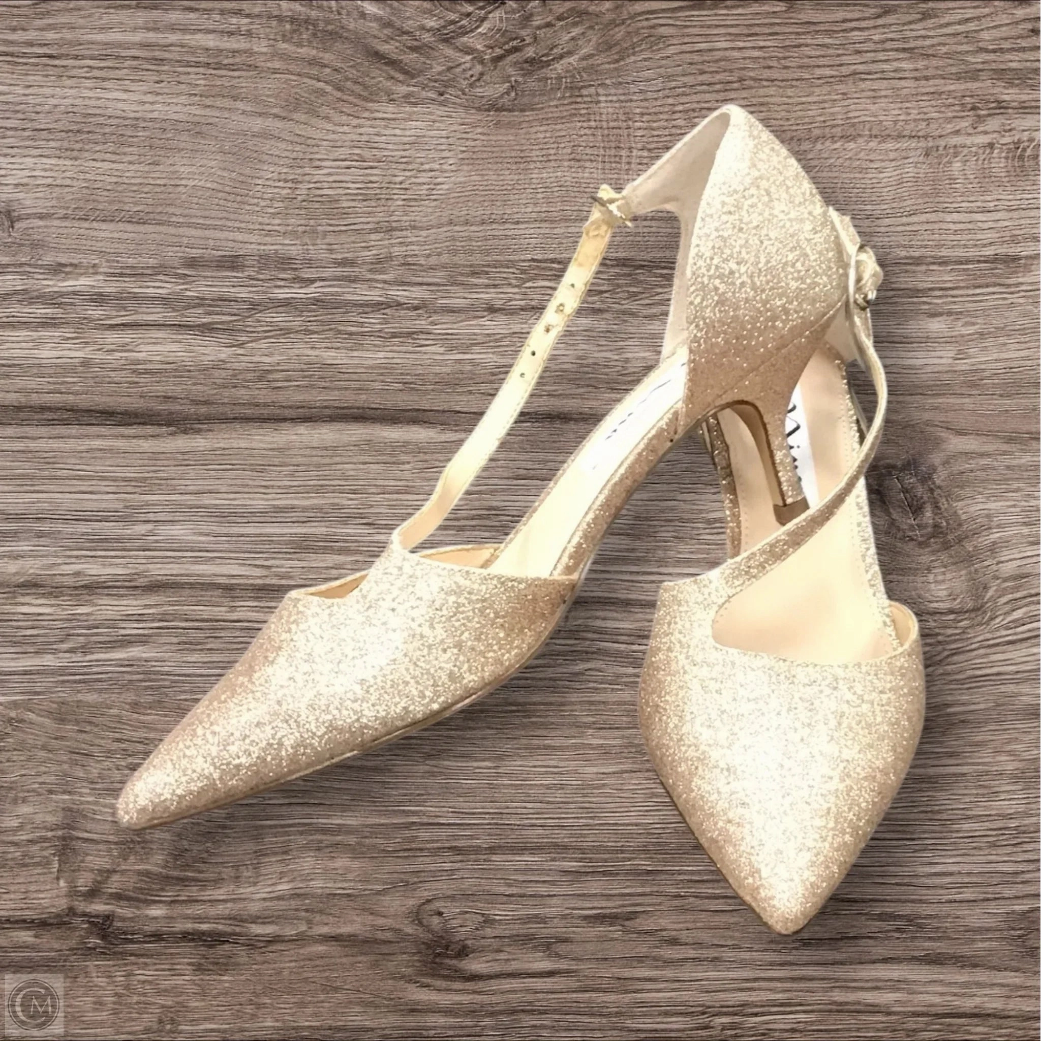 Patrick Star In High Heels Shoes Heels Kitten By Nina In Rose Gold, Size: 7