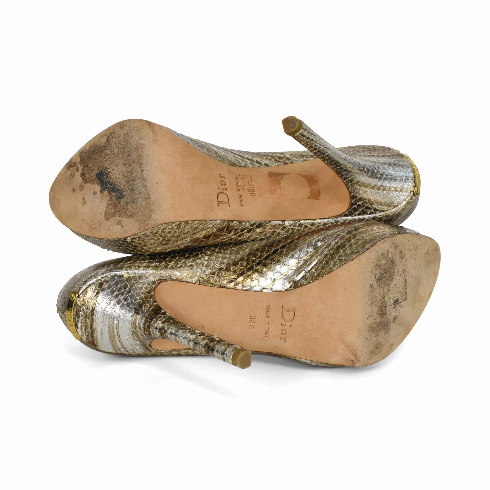 Christian Dior 'Miss Dior' Heels - Women's 38.5 High Heel Gel Pads