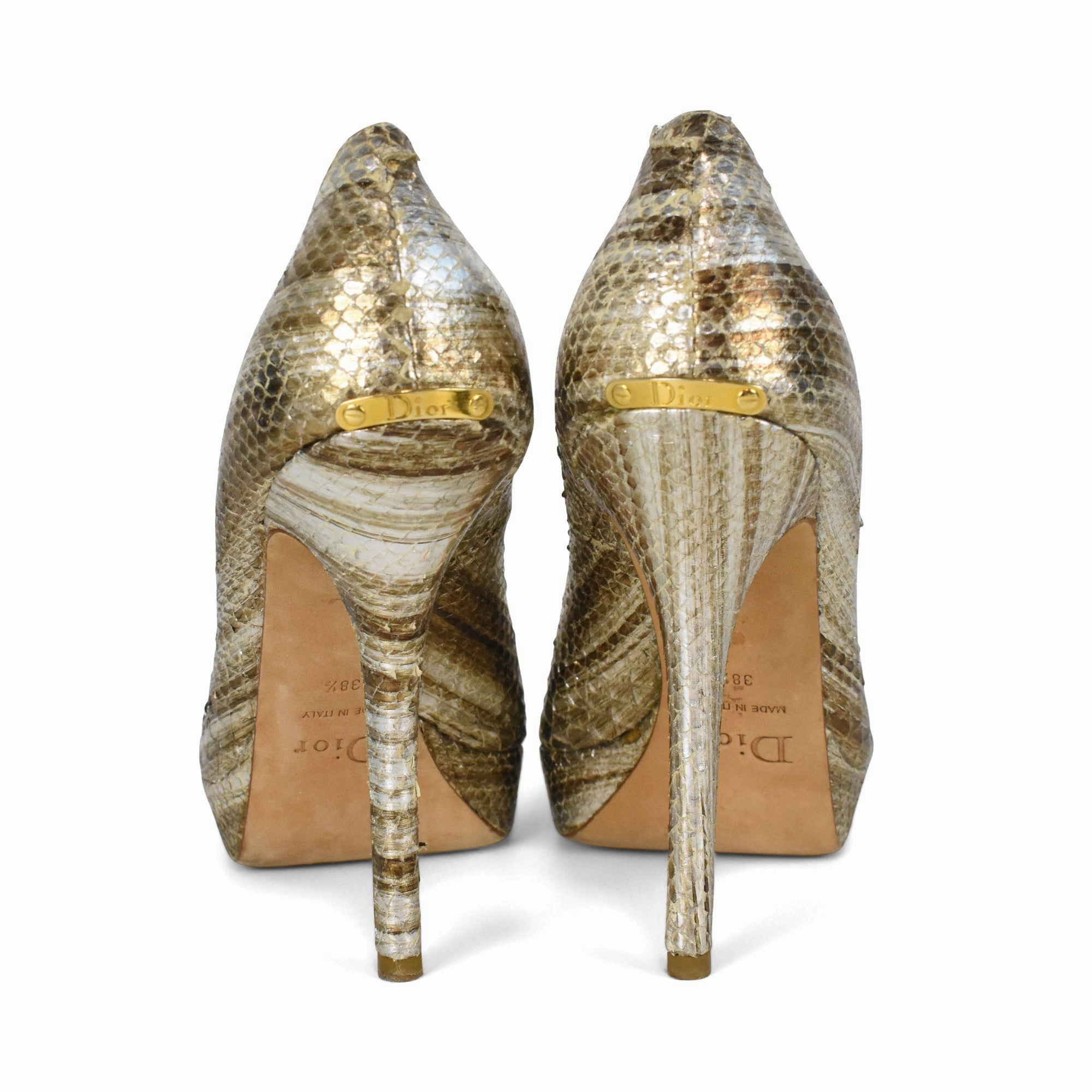 Christian Dior 'Miss Dior' Heels - Women's 38.5 High Heel Sole Protector