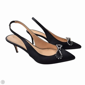 High Heels Smoking Shoes Heels Kitten By J. Crew In Black, Size: 8