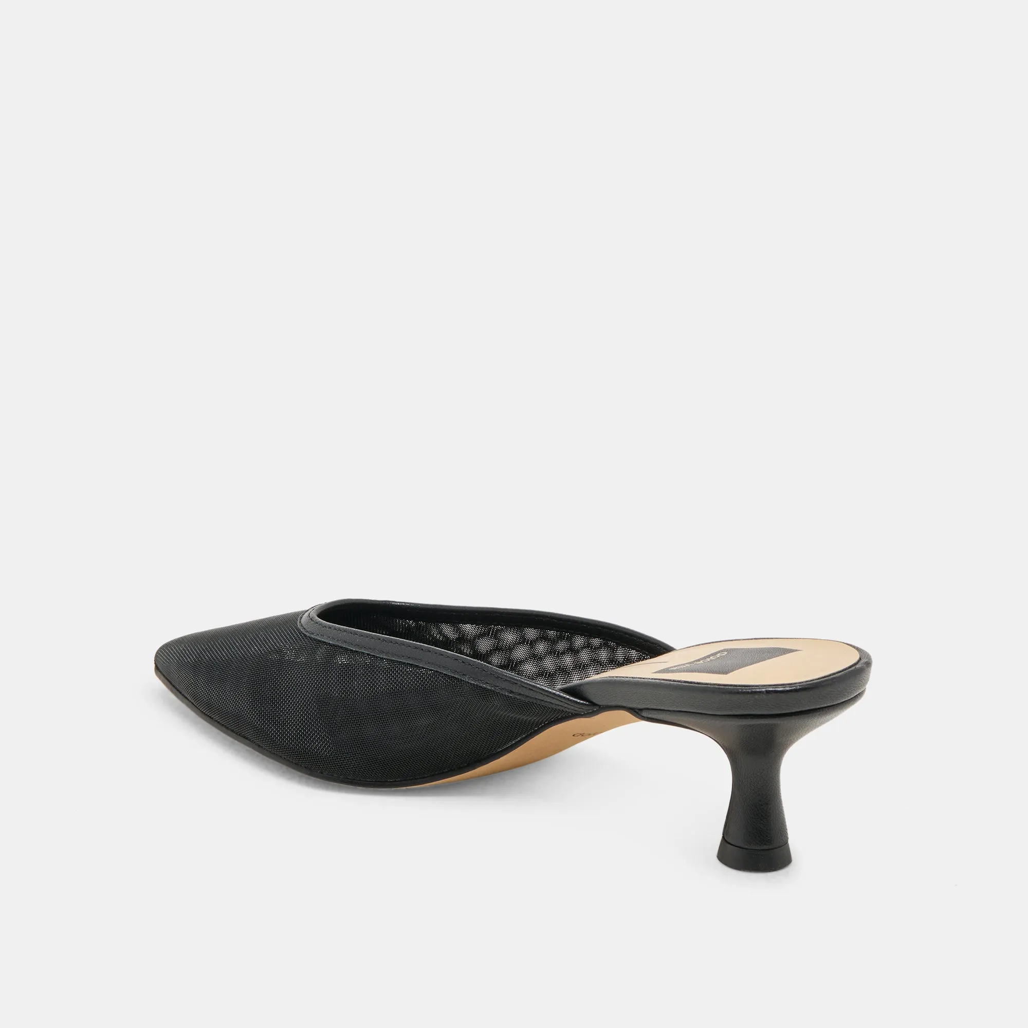 Strappy Gold High Heels CLEO HEELS ONYX MESH