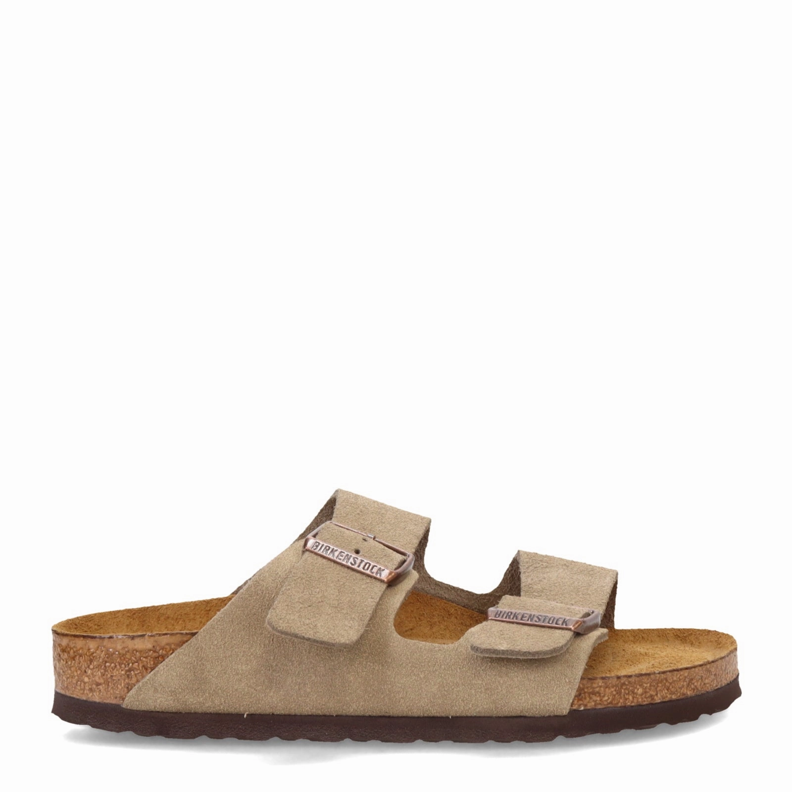 Suede Unisex Birkenstock, Arizona Soft Footbed Sandal -  Narrow Fit