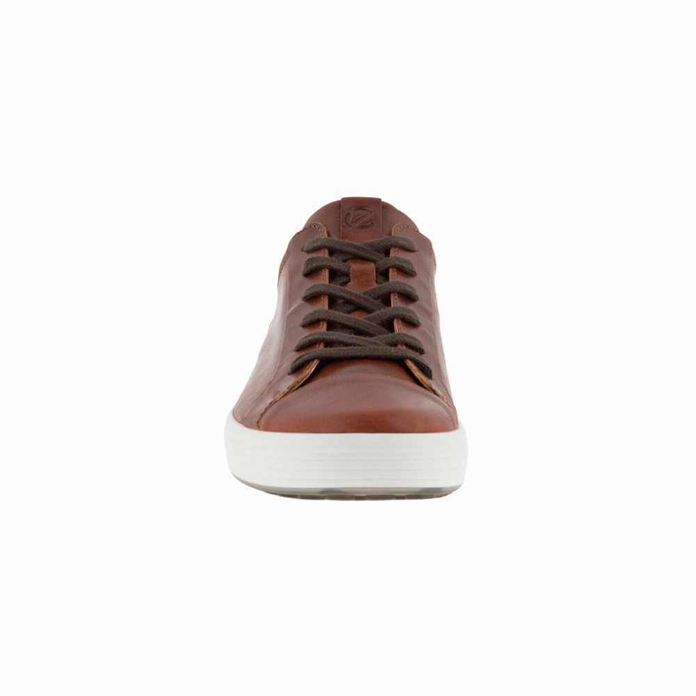 Baby Hard Bottom Walking Ecco Soft 7 City Cognac Sneaker (Men's)