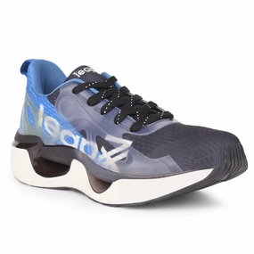 Leap7x By Liberty RW-25 Sports Walking Shoes For Men - Teal Blue Good Walking Shoes For Travel