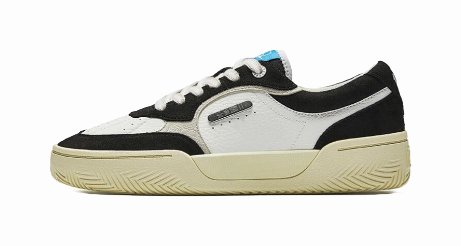 ANTA Kai Tribe Black White Grey Shoes Business Casual