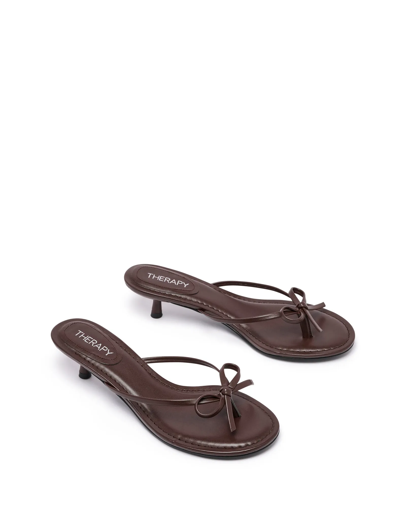 High Heela Somer Thong Heel Chocolate
