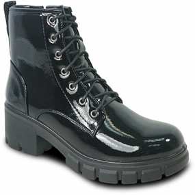 Long Combat Boots Men VANGELO Canada Women Boot OY3406 Ankle Casual Boot Black