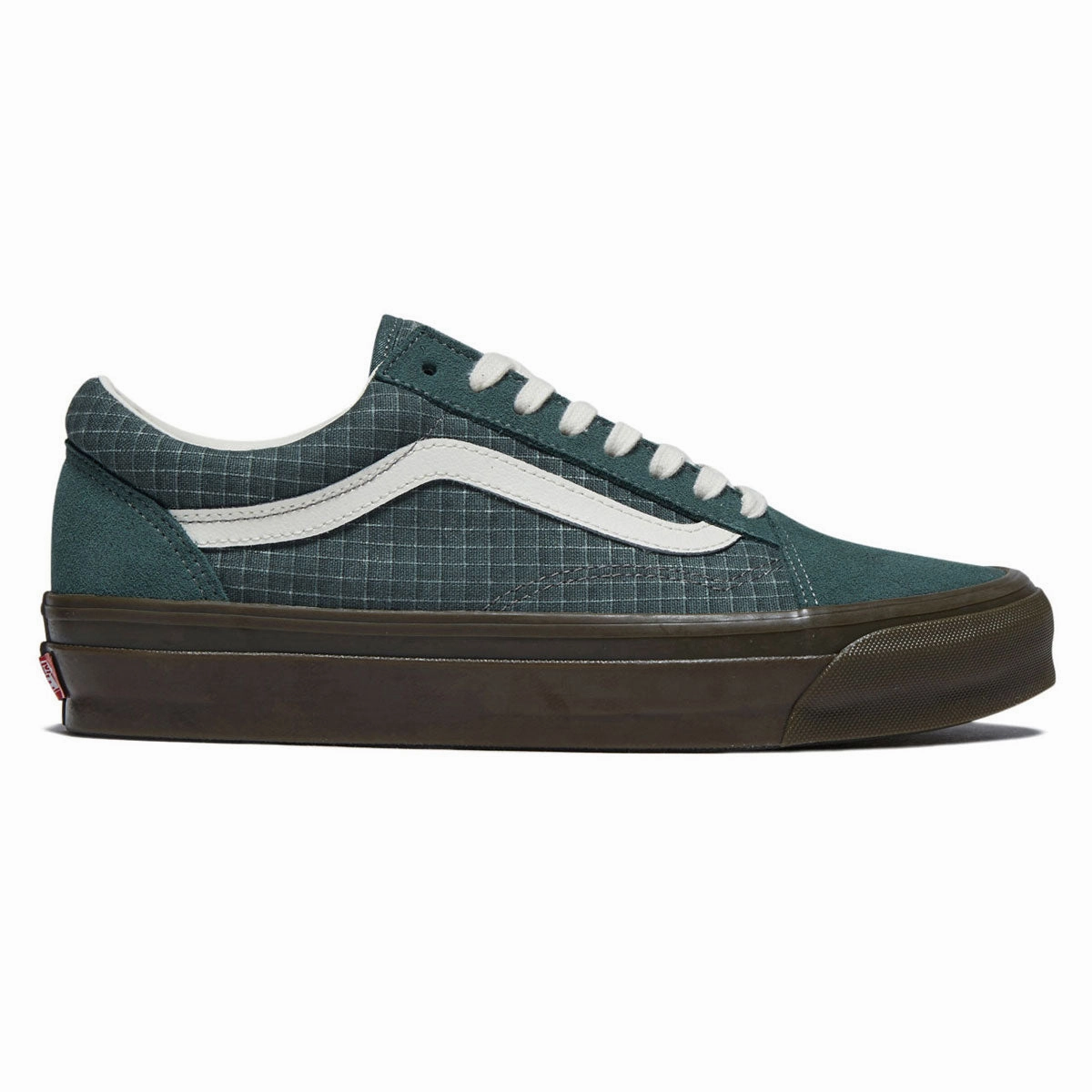 Rockadia Trail Shoes Vans Old Skool MTE Shoes - Washed Ripstop Dark Forest