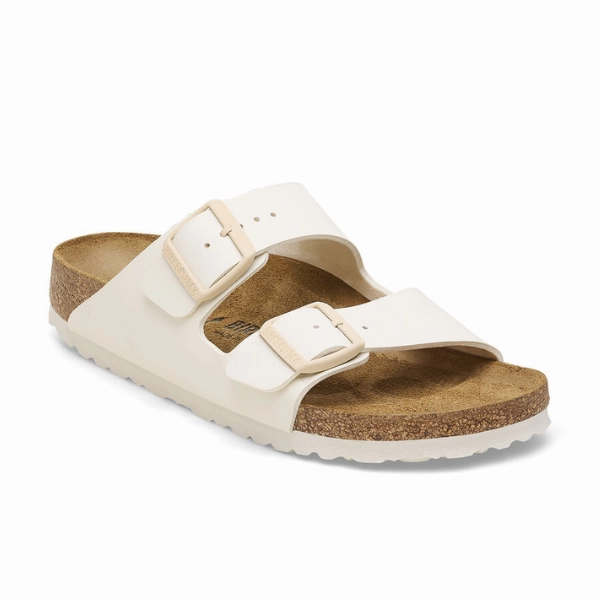 Birkenstock Women's Arizona Birko-Flor Patent Offwhite/Eggshell Nordstrom