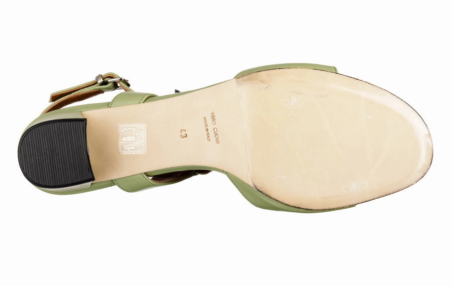 Eva Cube Green Bplaka High Heels