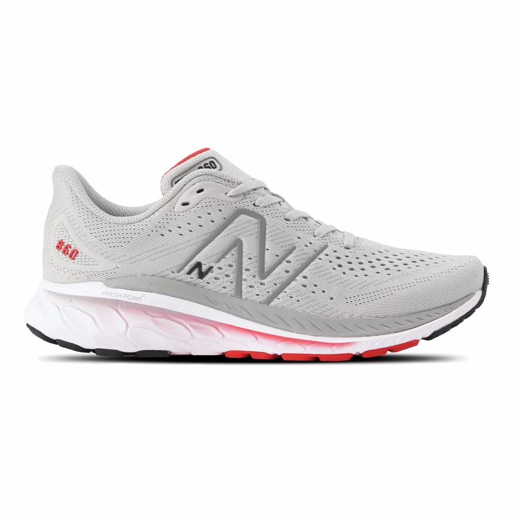 Men's New Balance Fresh Foam X 860v13, Light Aluminum, 12.5 D Medium Cream 9060 New Balance