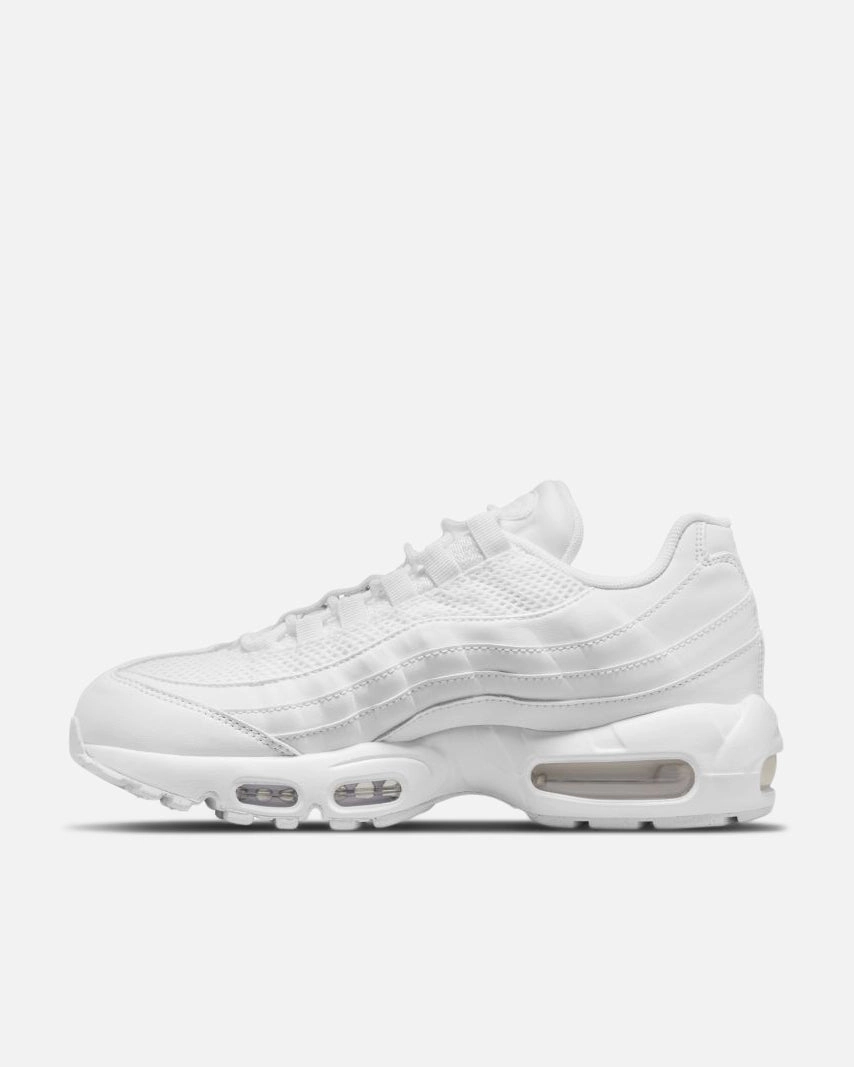 W AIR MAX 95 - WHITE/WHITE Nike Shoes Huarache