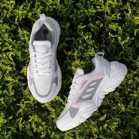 Bacca Bucci EMMA Low-top Platform Fashion Sneakers For Women | StreetWear Chunky Sneakers For Supination Best Walking