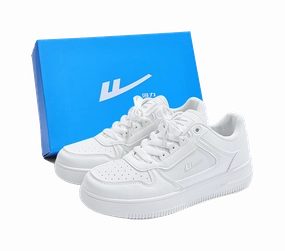 Warrior Air Force 1 White Sneakers Anti-Slip And Wear-Resistant Breathable Skateboard Shoes Unisex Casual Mid Top Shoes