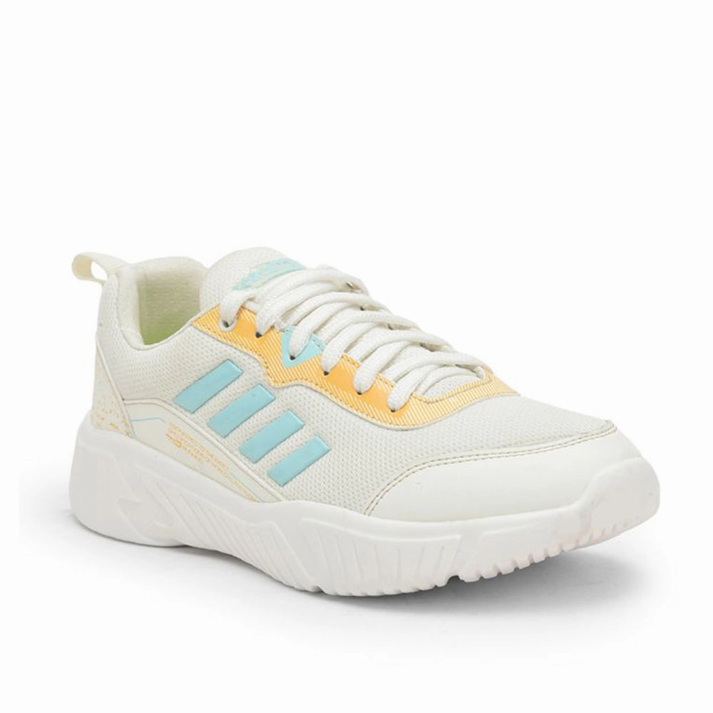 Force 10 Sports Walking Shoes For Men (White) ROMARIO By Liberty Walking With