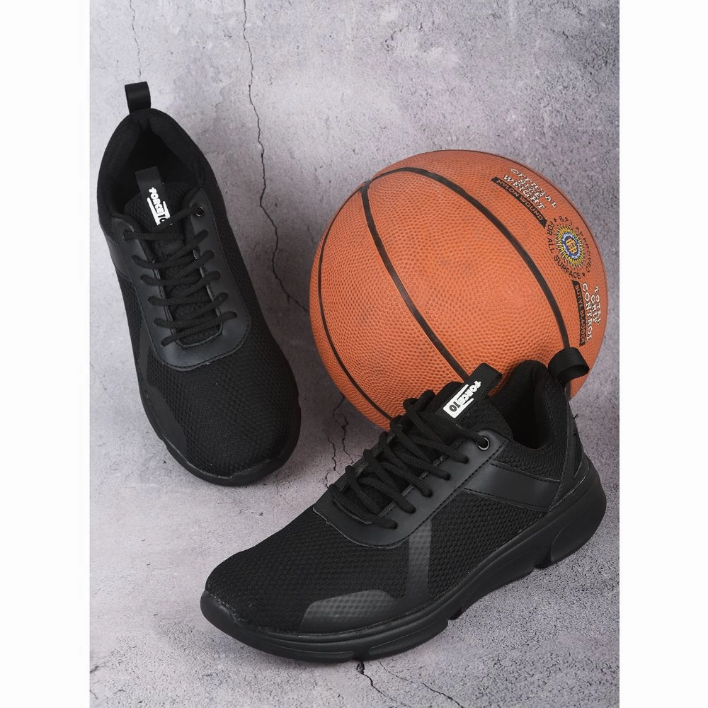 FORCE 10 Sports Walking Shoe For Men (Black) ROGER-E By Liberty Walk