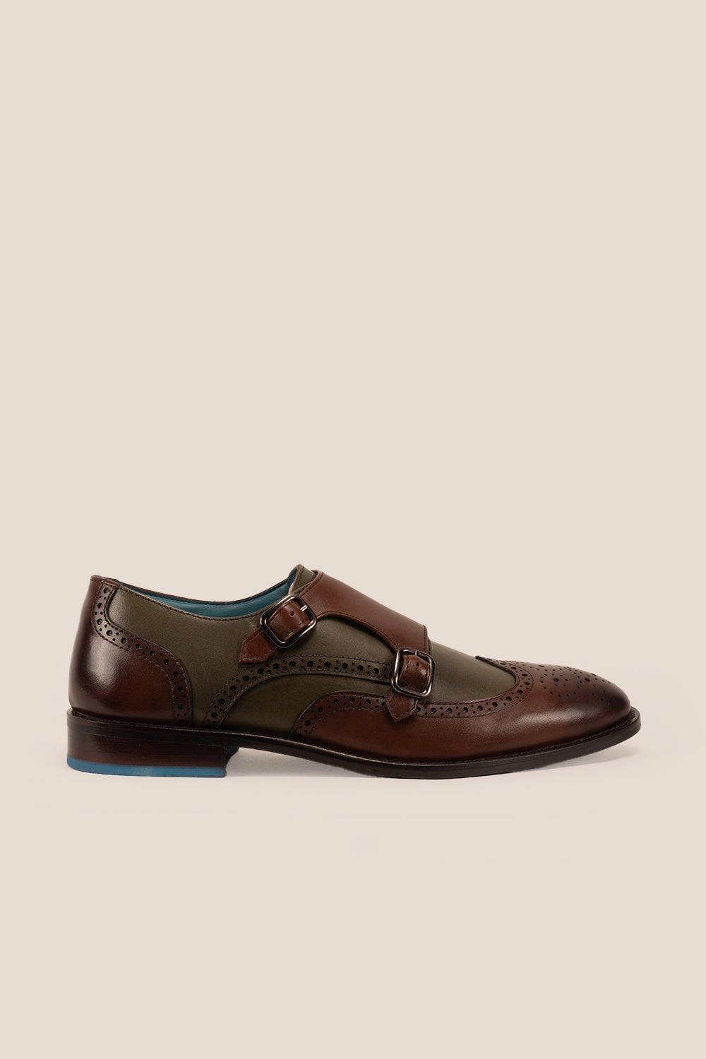 Casual Wide Width Shoes Warren Brown Green