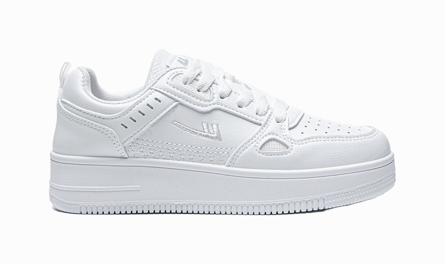 Business Casual Shoes For Summer Warrior Air Force 1 Shiro Shoes, Students Selected Lightweight And Breathable Low top Skateboard Shoes Unisex White