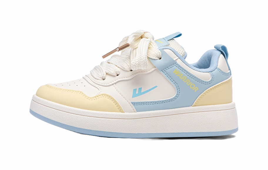 Warrior Wear resistant And Lightweight Low top Skateboard Shoes Women's Beige Yellow Blue Nike Air Force 1 07 3 Casual Shoes