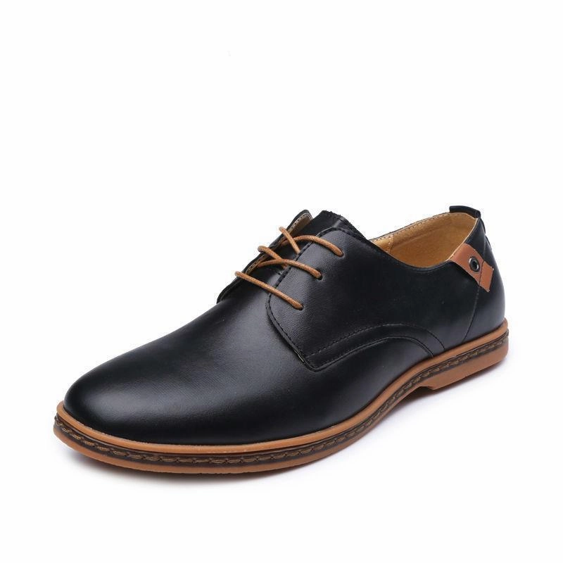 Orthopedic Shoes West Louis Business Man's England Flat Shoes