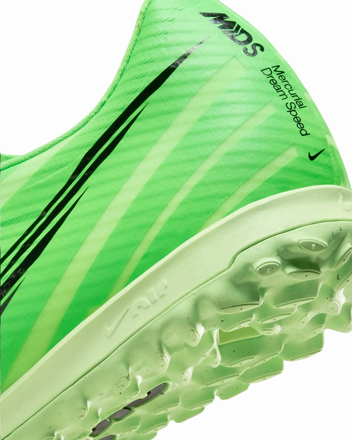 Clemson Football Nike Shoes nike scarpa da calcetto da uomo Zoom Vapor 15 Academy MDS TF FJ7191-300 verde-nero