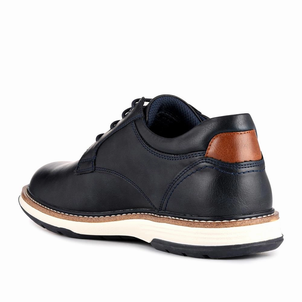 Wide Fit Lace-Up Casual Shoes - JIAHU40005 / 325 960 - Navy Originals Megaride O1 Casual