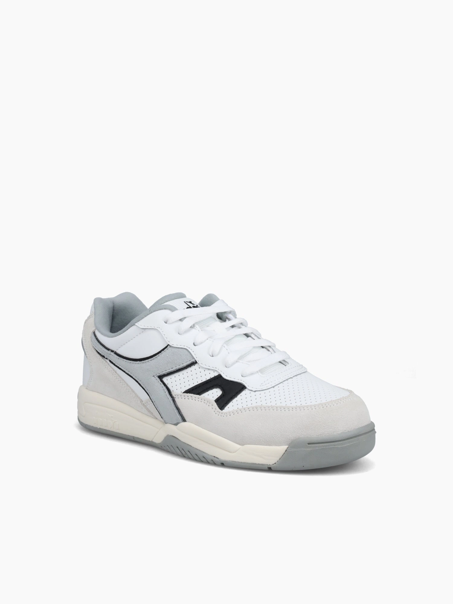 Weave Flat Shoes Winnersl White Grey