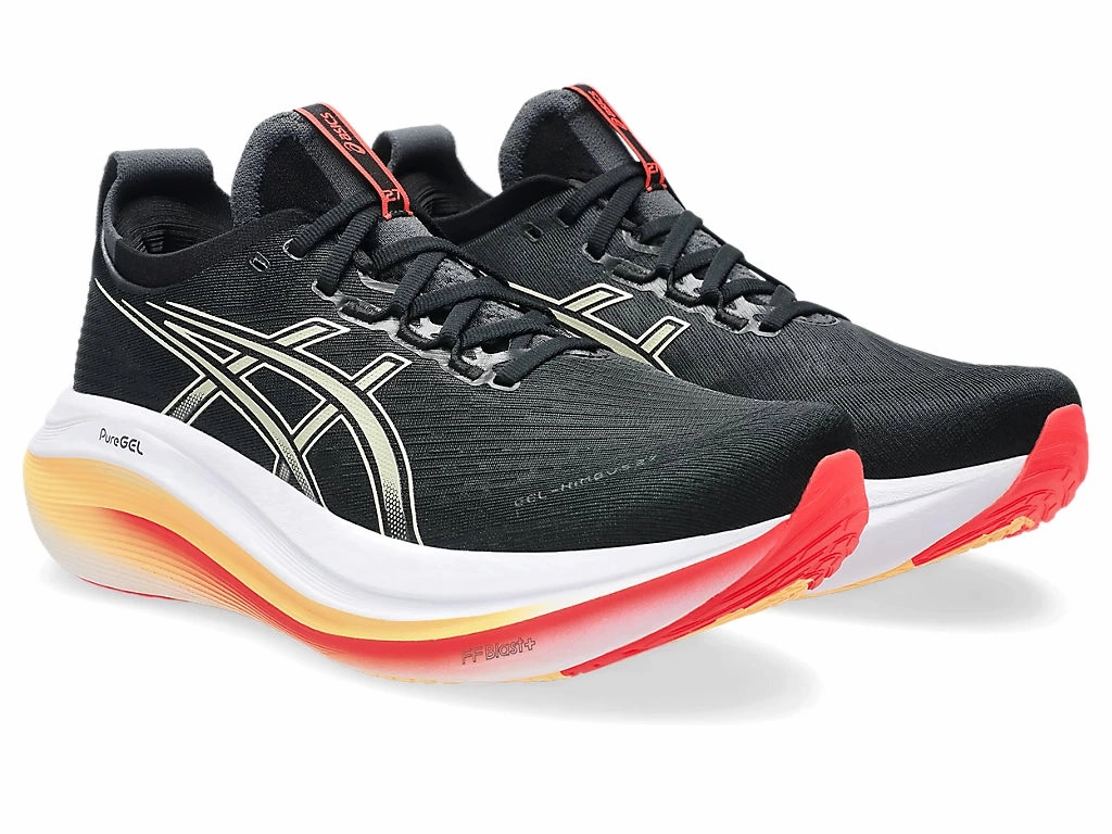 Asics Shoes For Running Men's ASICS  Gel-Nimbus 27 - Black/Khaki
