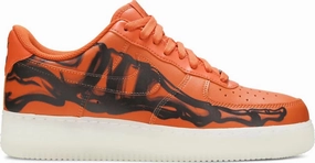 New Nike Skateboarding Shoes Nike Air Force 1 Low Orange Skeleton Halloween (2020)