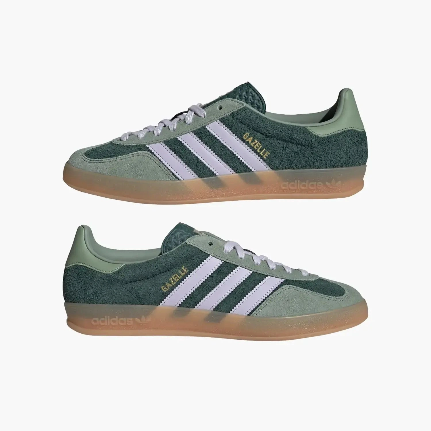 Men's Originals Gazelle Indoor "Mineral Green Silver Dawn" Fear Of God Shoes Adidas
